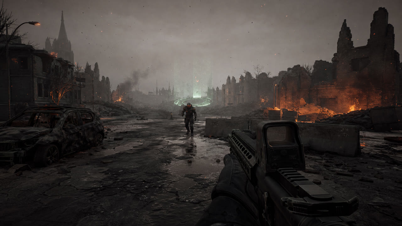 Ashline — ruined corridor FPS